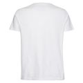 Mens White Square Logo S/s T Shirt 109254 by Tommy Hilfiger from Hurleys