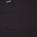 Mens Black Embossed Eagle Sweat Top 22297 by Emporio Armani from Hurleys