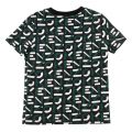 Boys Black Mono Print S/s T Shirt 94102 by Kenzo from Hurleys