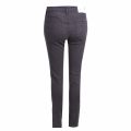 Womens Black Mid Rise Skinny Fit Stretch Twill Jeans 28884 by Calvin Klein from Hurleys