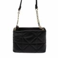 Womens Black Quilted Pouch Crossbody Bag 79522 by Love Moschino from Hurleys