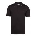 Mens Black Soft Tipped S/s Polo Shirt 52155 by Calvin Klein from Hurleys