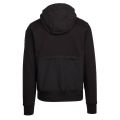 Mens Black Electra Hooded Sweat Top 93861 by Parajumpers from Hurleys