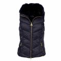 Womens Black Nurburg Quilted Gilet 46673 by Barbour International from Hurleys
