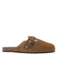 Womens Camel Suede Nellie Buckle Slippers 109556 by Barbour from Hurleys