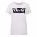 Womens White The Perfect Tee Floral S/s T Shirt 57744 by Levi's from Hurleys