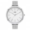 Womens White Dial Silver Edolie Watch