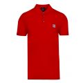 Casual Mens Bright Red Passenger Slim Fit S/s Polo Shirt 45057 by BOSS from Hurleys