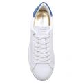 Mens White/Teal Zuma Nubuck Trainers 103773 by Android Homme from Hurleys