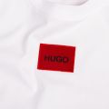 Mens White Diragolino S/s T Shirt 76504 by HUGO from Hurleys