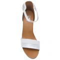 Womens Silver Loello Heeled Sandals 24316 by Moda In Pelle from Hurleys