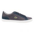 Mens Navy Lerond Trainers 7273 by Lacoste from Hurleys