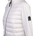Womens White Joyce Padded Hybrid Jacket 59848 by Mackage from Hurleys