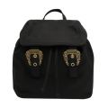 Womens Black Nylon Buckle Backpack 90418 by Versace Jeans Couture from Hurleys