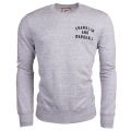 Mens Sport Grey Melange Sweat Top 16324 by Franklin + Marshall from Hurleys