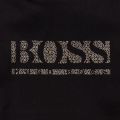 Boys Black Gold Pixel Hoodie 92777 by BOSS from Hurleys