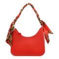 Womens Poppy Red Garland Scarf Pouchette Bag 101457 by Versace Jeans Couture from Hurleys