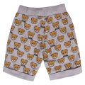 Boys Grey Melange Toy Print Sweat Shorts 36123 by Moschino from Hurleys