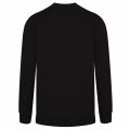 Mens Black Train Logo Series Carbon Sweat Top 38402 by EA7 from Hurleys