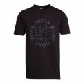 Athleisure Mens Black Tee City Circle Logo S/s T Shirt 74061 by BOSS from Hurleys