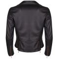 Womens Black Lizia Leather Biker Jacket 22799 by Ted Baker from Hurleys