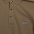 Casual Mens Khaki Passenger Slim Fit S/s Polo Shirt 51572 by BOSS from Hurleys