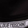 Mens Black Logo Tape Sweat Top 15586 by Love Moschino from Hurleys