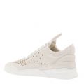 Mens White Low Top Ghost Gradient Trainers 24551 by Filling Pieces from Hurleys