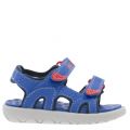 Boys Blue Perkins Row 2 Strap Sandals 24576 by Timberland from Hurleys