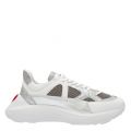 Womens White Sequin Chunky Trainers 73228 by Love Moschino from Hurleys