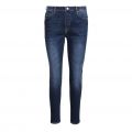 Womens Mid Blue J01 Super Skinny Fit Mid Rise Jeans 94519 by Armani Exchange from Hurleys