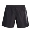 Mens Black Branded Swim Shorts 84327 by EA7 from Hurleys