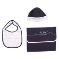 Baby White/Navy Take Me Home Script Set 48095 by Emporio Armani from Hurleys