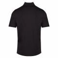 Mens Black Soft Interlock Slim Fit S/s Polo Shirt 56152 by Calvin Klein from Hurleys