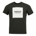 Mens Jungle Green Block Logo S/s T Shirt 56361 by Barbour International from Hurleys