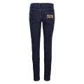 Womens Light Blue Branded Skinny Fit Jeans 55182 by Versace Jeans Couture from Hurleys
