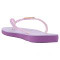 Womens Purple Slim Glitter Flourish Flip Flops 109670 by Havaianas from Hurleys