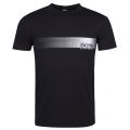 Mens Black Chest Logo Beach S/s T Shirt 23446 by BOSS from Hurleys