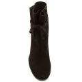 Womens Black Sheena Suede Heel Boots 21042 by Hudson London from Hurleys