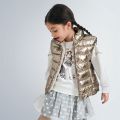 Girls Soft Gold Metallic Reversible Gilet 74854 by Mayoral from Hurleys