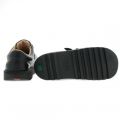 Kickers School Shoes Junior Black Kick Lo Twin Strap Velcro (12.5-2.5) 