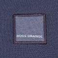 Orange Mens Dark Blue Pascha S/s Polo Shirt