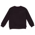 Girls Black Tiger 5 Sweat Top 11744 by Kenzo from Hurleys