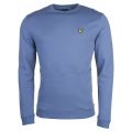 Mens Mist Blue Front Pocket Sweat Top 18732 by Lyle & Scott from Hurleys