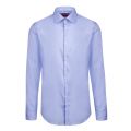 Mens Light Blue Koey Trim Slim Fit L/s Shirt 56941 by HUGO from Hurleys