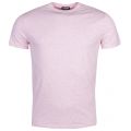 Mens Pink Melange Back Neck Logo S/s T Shirt 27835 by Dsquared2 from Hurleys