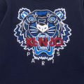 Boys Electric Blue Tiger Sweat Top 91755 by Kenzo from Hurleys