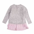 Infant Grey/Pink Tricot Bear Dress 74914 by Mayoral from Hurleys