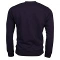 Mens Black Peace Logo Sweat Top 15611 by Love Moschino from Hurleys