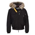 Mens Pencil Gobi Fur Hooded Bomber Jacket 48910 by Parajumpers from Hurleys